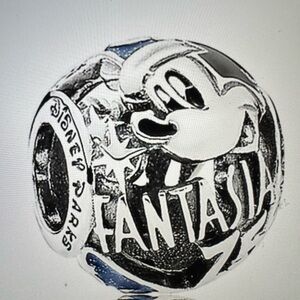 Disney Parks Pandora charm Fantasia 75 Sorcerer Mickey